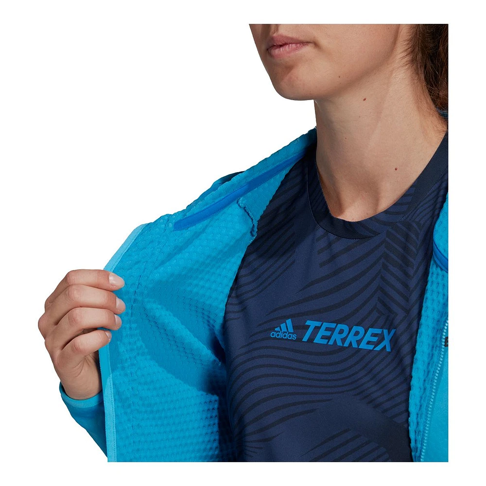 adidas Women's Terrex Fleece Hiking Jacket