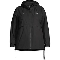 Ripzone Women's Capilano Plus Lightweight Water-Resistant Windbreaker Jacket