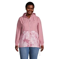 Ripzone Women's Capilano Plus Lightweight Water-Resistant Windbreaker Jacket