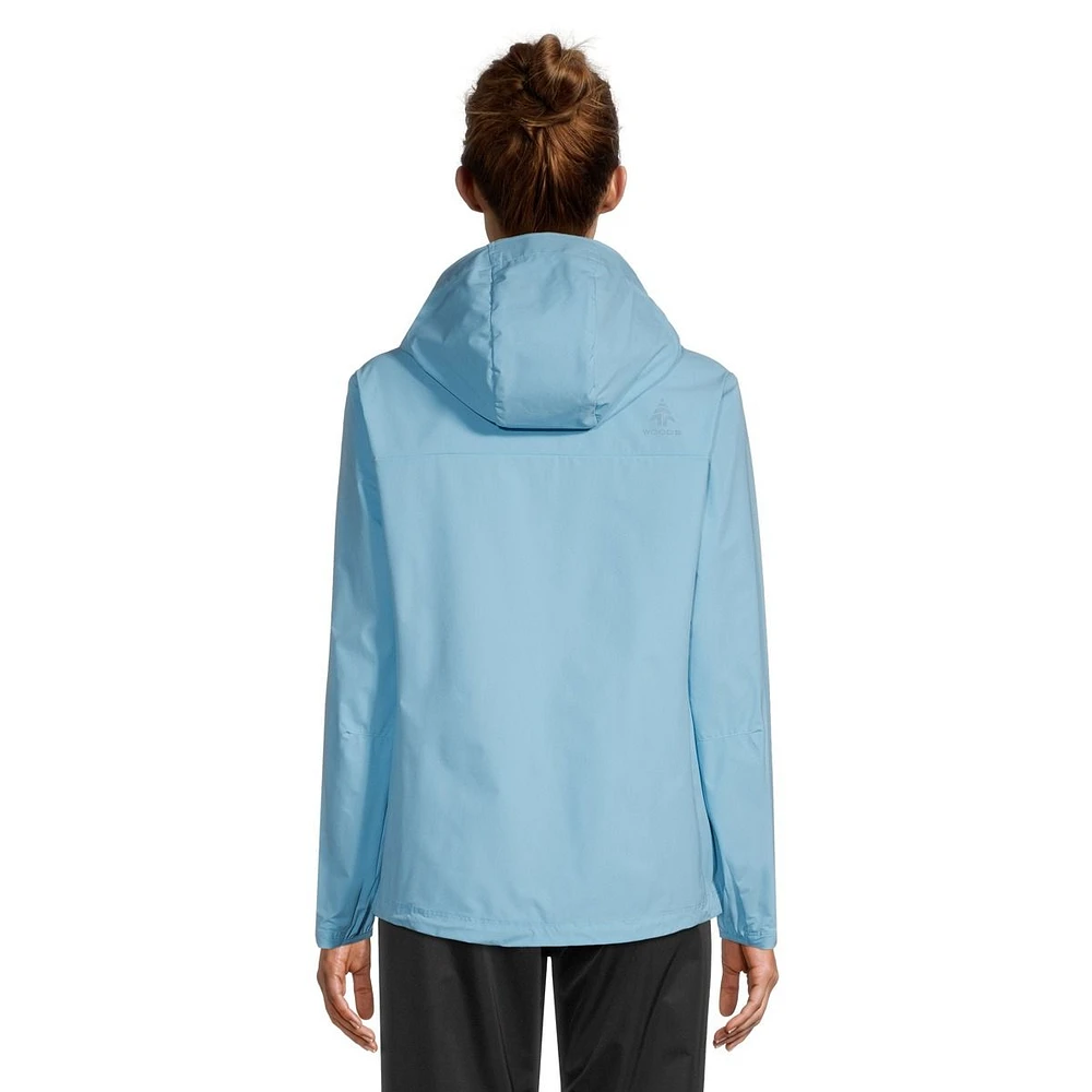 Woods Women's Roche Wind Lightweight Water-Resistant Hooded Jacket