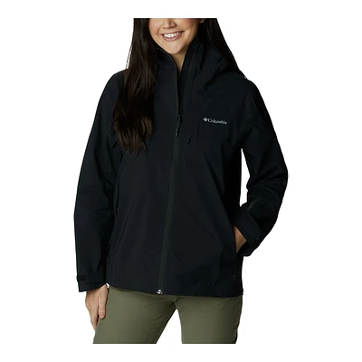 Columbia Women's Ampli-Dry Waterproof Omni-Tech Rain Jacket