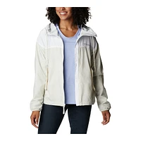 Columbia Women's Flash Challenger™ Lined Water-Resistant Adjustable Windbreaker Jacket