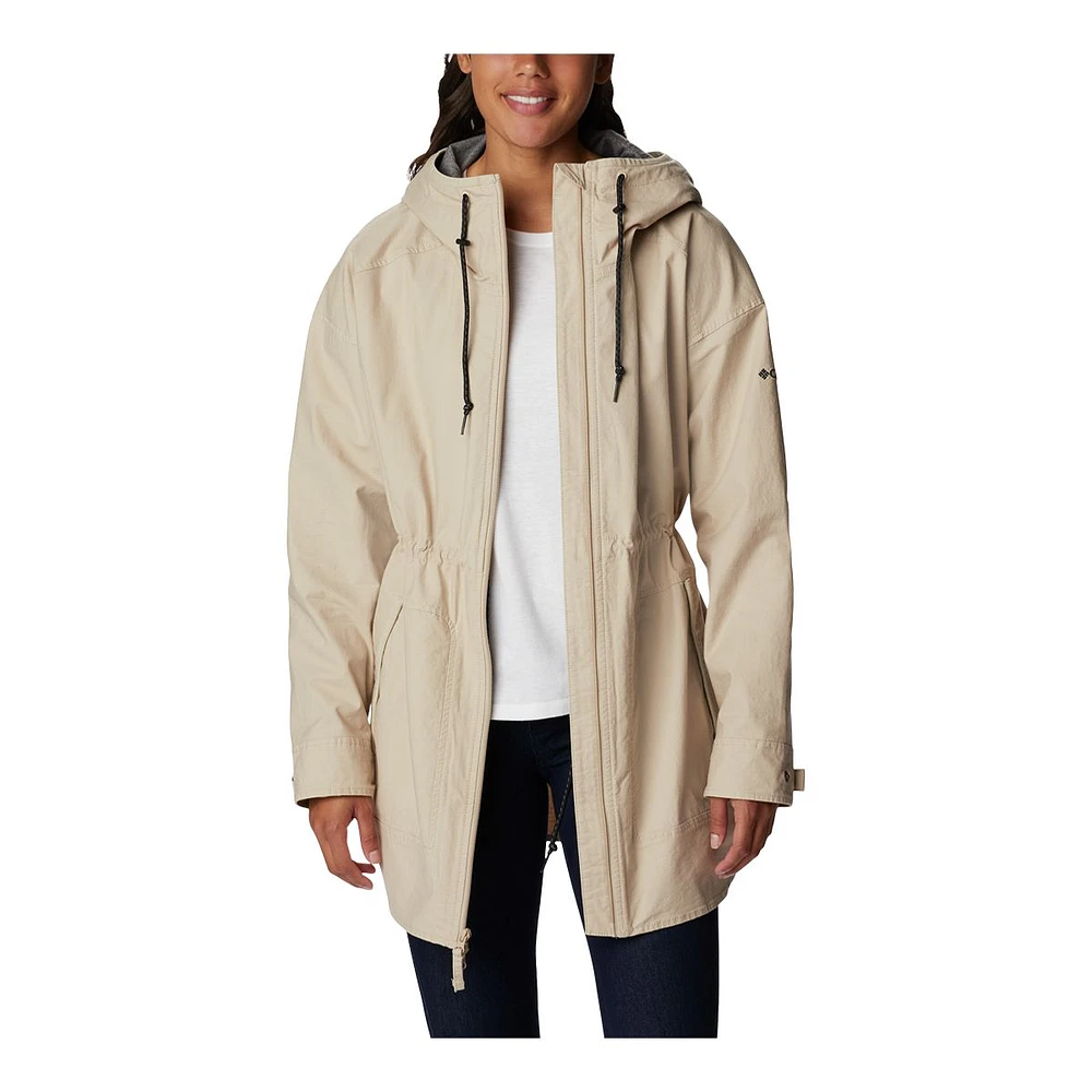 Columbia Women's Sage Lake Lightweight Anorak Lined Long Jacket