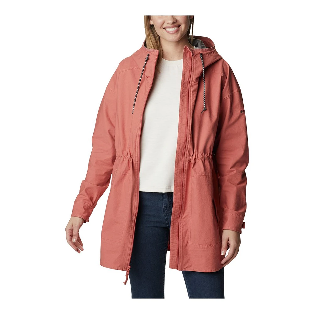 Columbia Women's Sage Lake Lightweight Anorak Lined Long Jacket