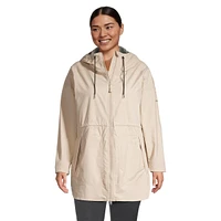 Columbia Women's Plus Sage Lake Lightweight Anorak Lined Long Jacket