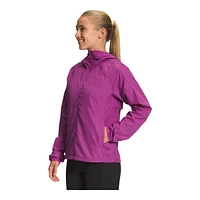 The North Face Women's Flyweight 2.0 Lightweight Packable Hooded Windbreaker Jacket