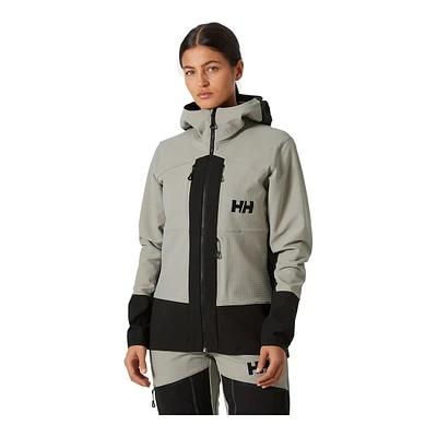 Helly Hansen Women's Odin BC Hooded Adjustable Softshell Ski Jacket