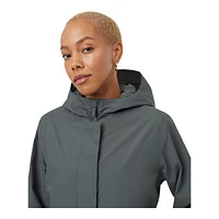 Tentree Women's Nimbus Long Rain Jacket