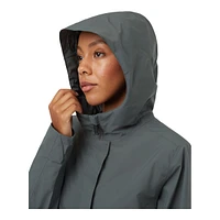 Tentree Women's Nimbus Long Rain Jacket