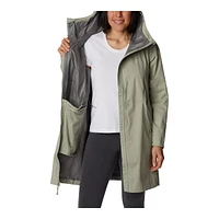 Columbia Women's Weekend Adventure Omni-TECH™ Waterproof-Breathable Long Shell Rain Jacket