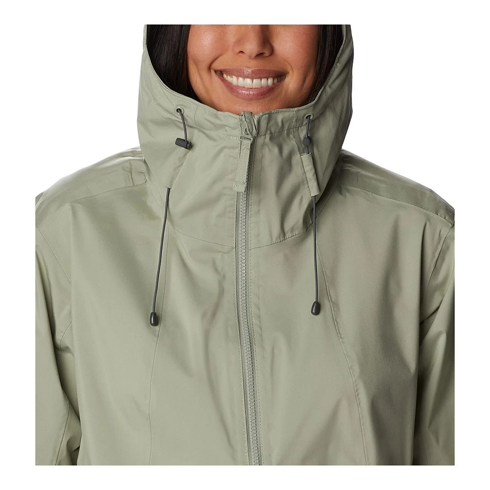 Columbia Women's Weekend Adventure Omni-TECH™ Waterproof-Breathable Long Shell Rain Jacket