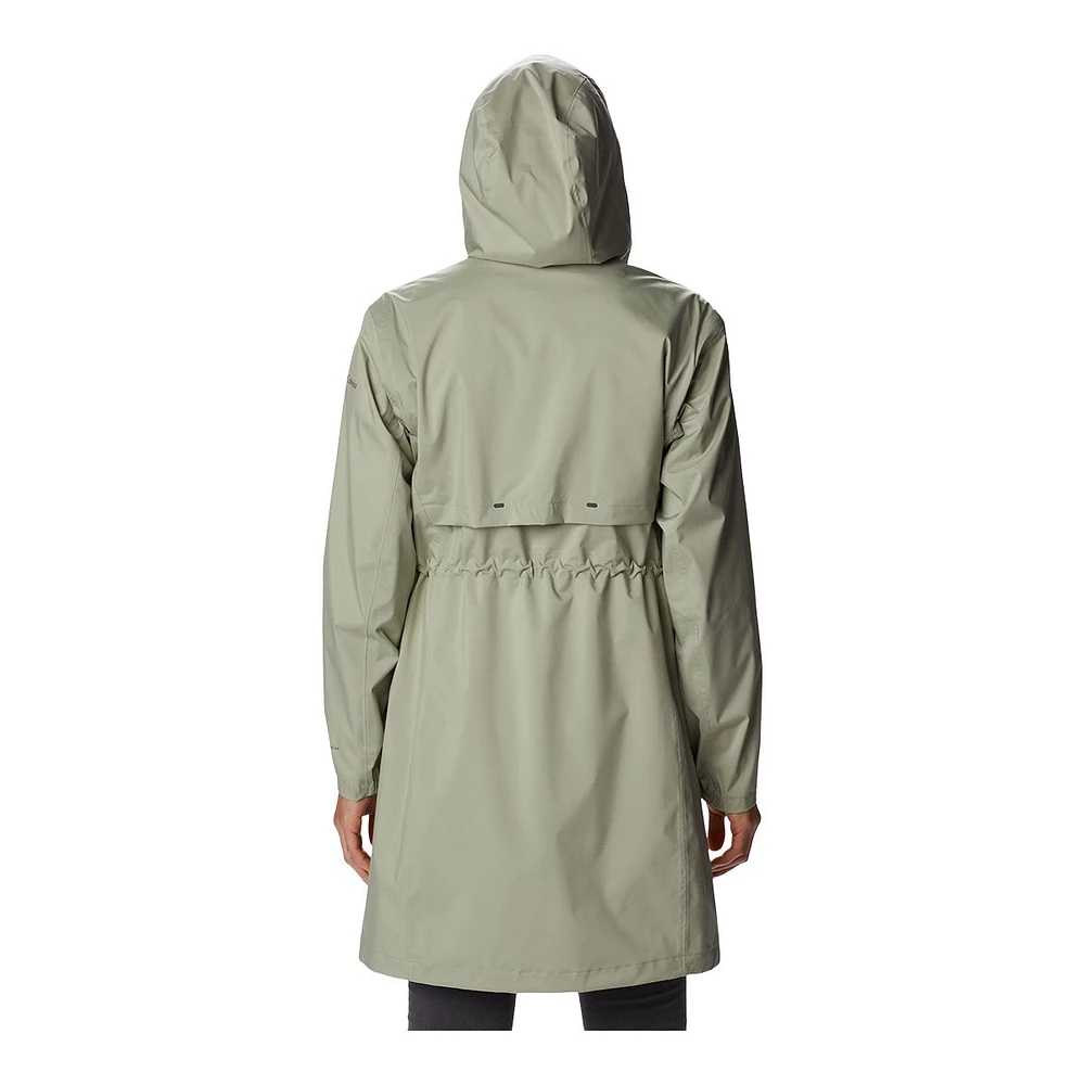 Columbia Women's Weekend Adventure Omni-TECH™ Waterproof-Breathable Long Shell Rain Jacket