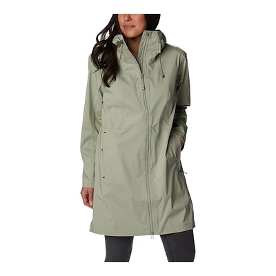 Columbia Women's Weekend Adventure Omni-TECH™ Waterproof-Breathable Long Shell Rain Jacket