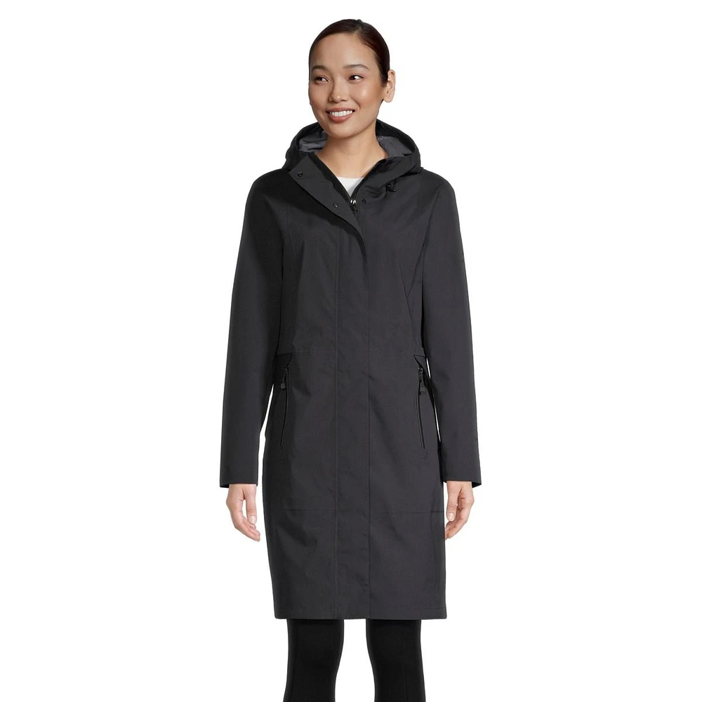 Woods Women's Somervell Urban Rain Parka