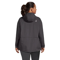 Ripzone Women's Plus Capilano 2.0 Windbreaker Jacket