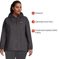 Ripzone Women's Plus Capilano 2.0 Windbreaker Jacket