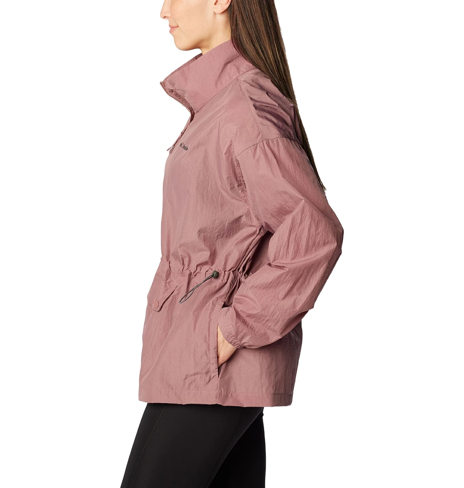 Columbia Women's Paracutie Anorak Lightweight Breathable Windbreaker Jacket