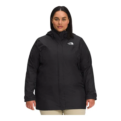 The North Face Women's Plus Antora Parka Jacket