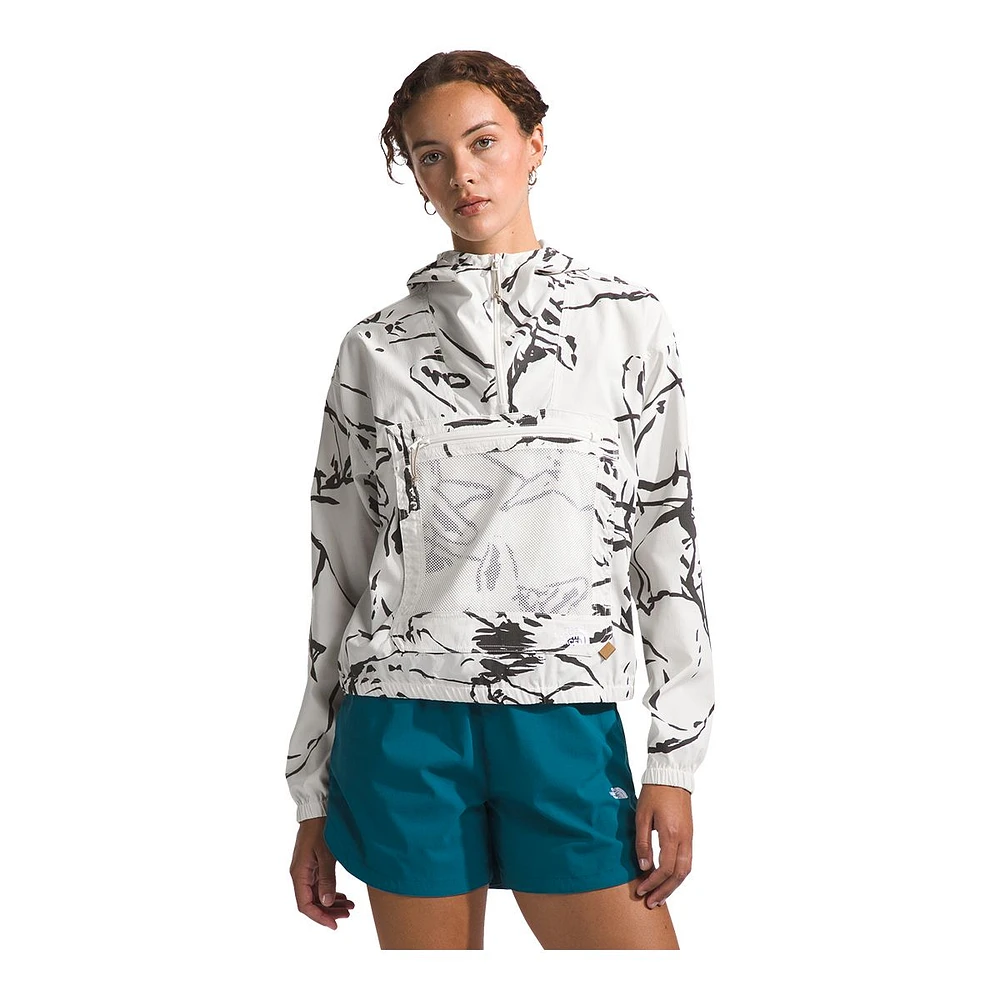 The North Face Women's Class V Pathfinder Pullover Water-Resistant Breathable Softshell Jacket