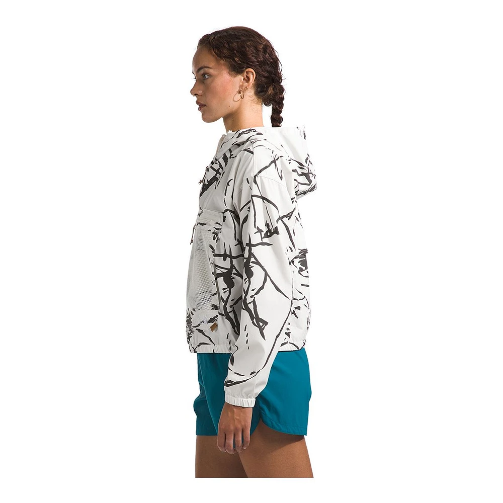 The North Face Women's Class V Pathfinder Pullover Water-Resistant Breathable Softshell Jacket