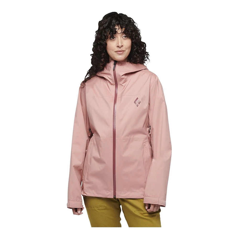 Black Diamond Women's Stormline Stretch 2.5L Rain Jacket