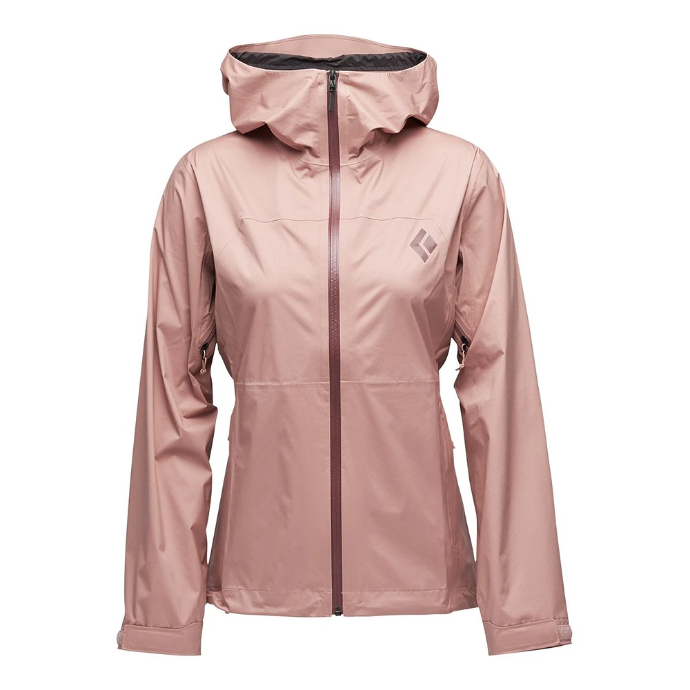 Black Diamond Women's Stormline Stretch 2.5L Rain Jacket