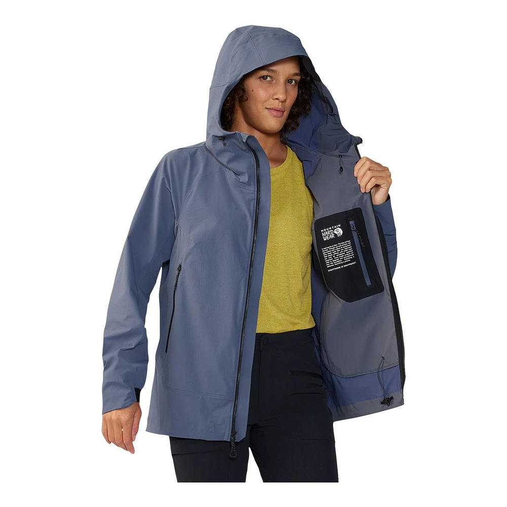 Mountain Hardwear Women's Chockstone™ Alpine Light Packable Adjustable Hooded Jacket