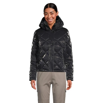 Ripzone Women's Friday Diamond Quilt Puffer Jacket