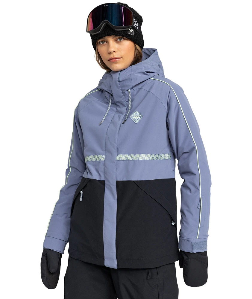 Roxy Women's Highridge Hoodie Insulated Jacket