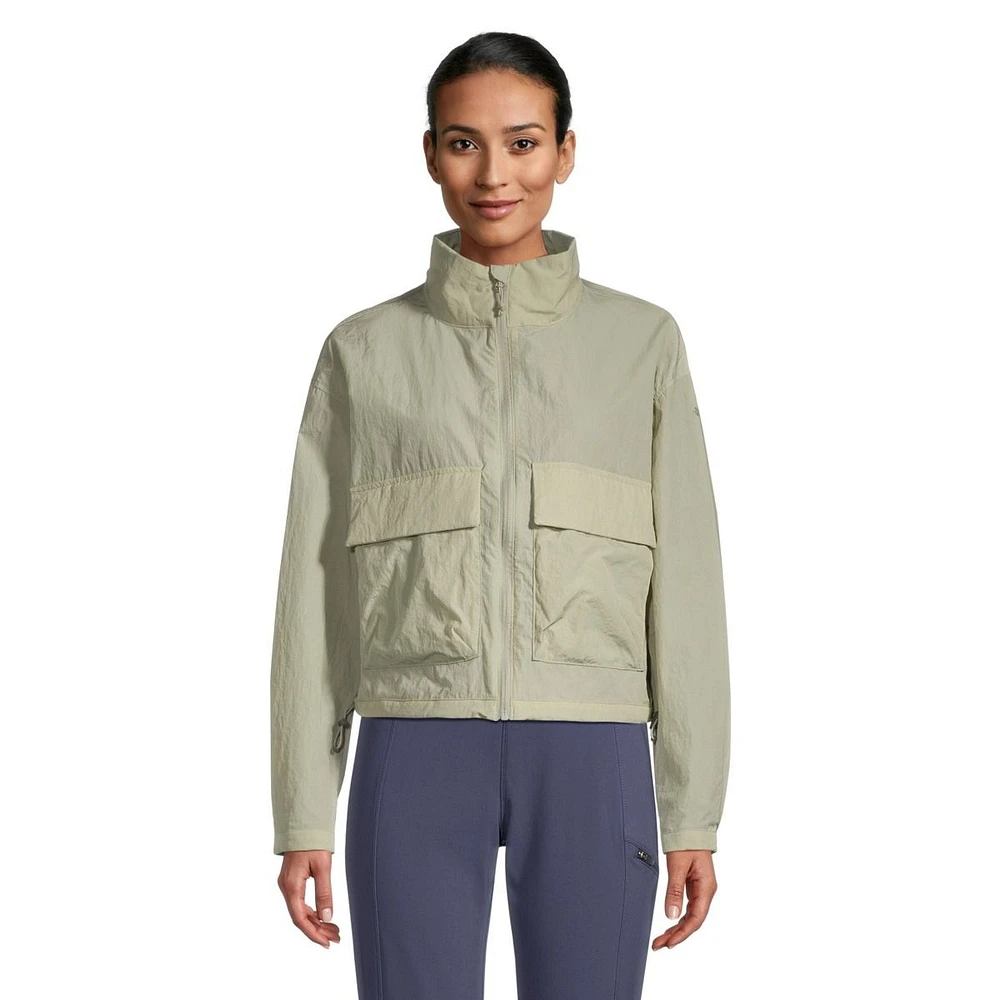 Columbia Women's Paracutie™ Crop Cargo Windbreaker Jacket