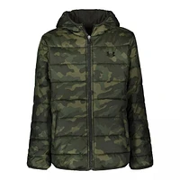 Under Armour Boys' Print Reversible Pronto Insulated Puffer Jacket