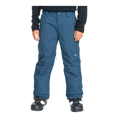 Quiksilver Kids' Estate Snow Pants, Boys', Winter, Ski, Waterproof