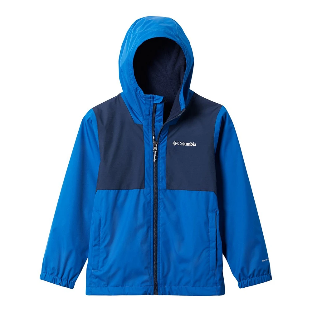 Columbia Boys' Rainy Trails Fleece Lined Jacket