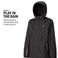 Ripzone Boys' Thunder Rain Jacket