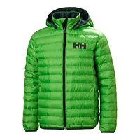 Helly Hansen Boys' Infinity Reversible Winter Jacket, Kids', Insulated, Water-Repellent, Hooded