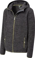 McKINLEY Boys' Choco III Full Zip Hooded Fleece Jacket