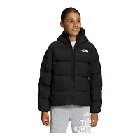 The North Face Boys' Printed Down Reversible Insulated Jacket