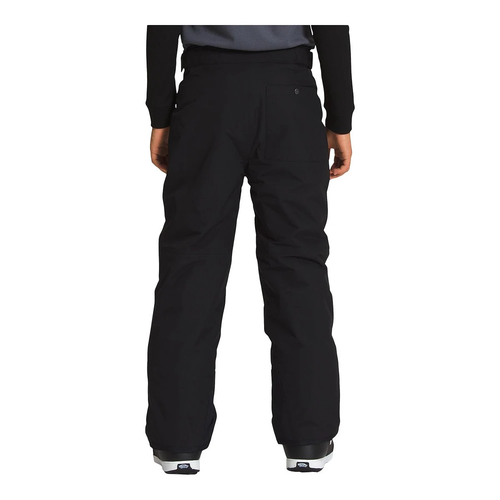 The North Face Kids' Freedom Snow Pants, Boys', Winter, Ski, Insulated