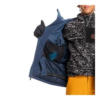 Quiksilver Boys' Mission Printed Block Jacket