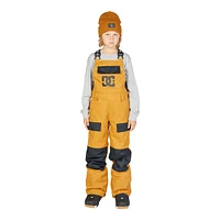 DC Boys' Roadblock Insulated Bib Pants