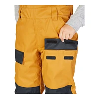 DC Boys' Roadblock Insulated Bib Pants