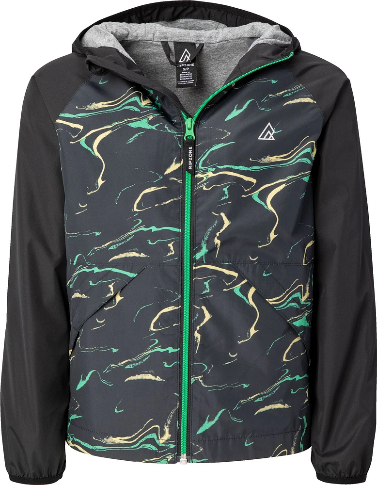 Ripzone Boys' Oakland Lightweight Windbreaker Jacket