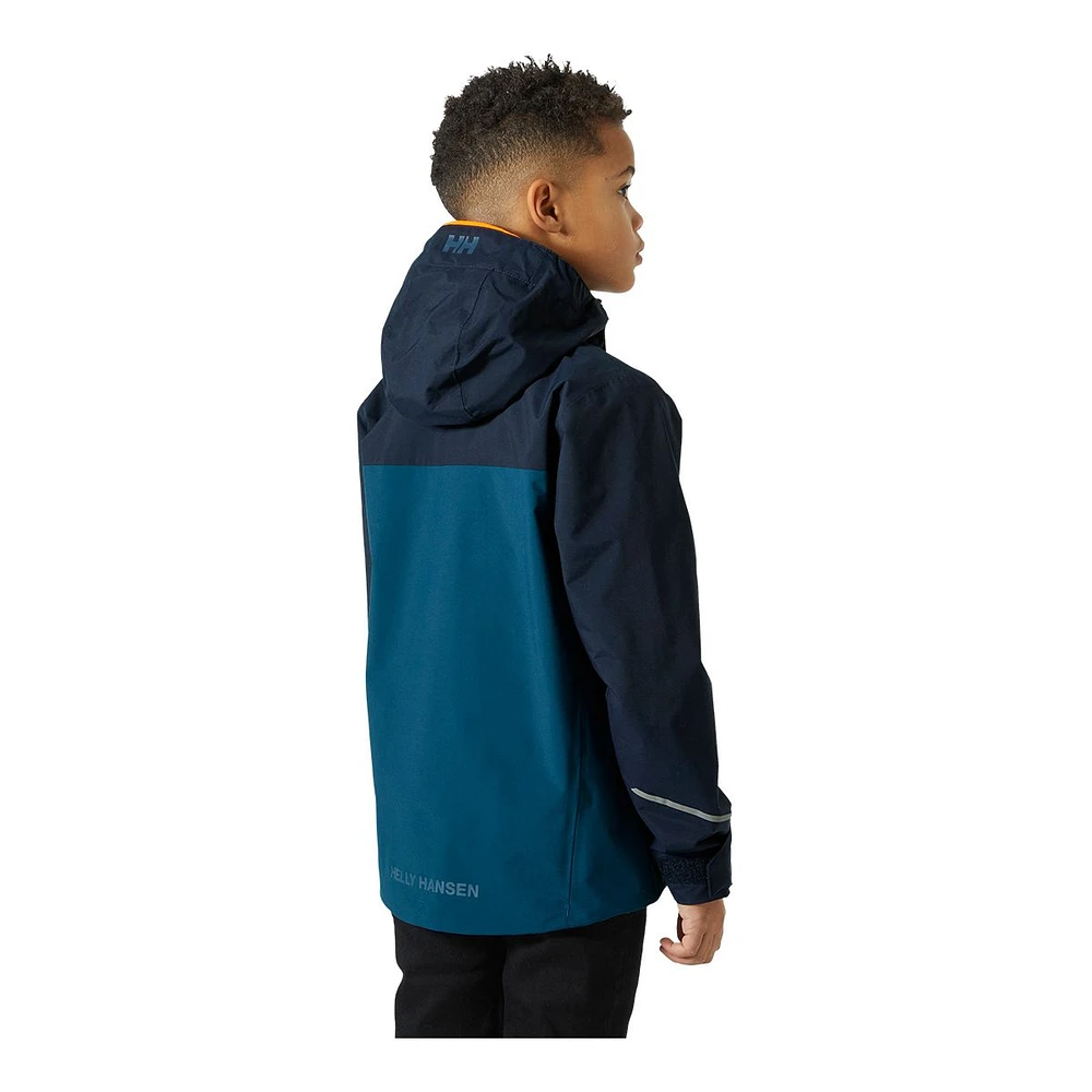 Helly Hansen Junior Boys' Sogndal Waterproof Jacket