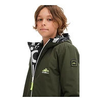 O'Neill Boys' Reversible Waterproof Jacket