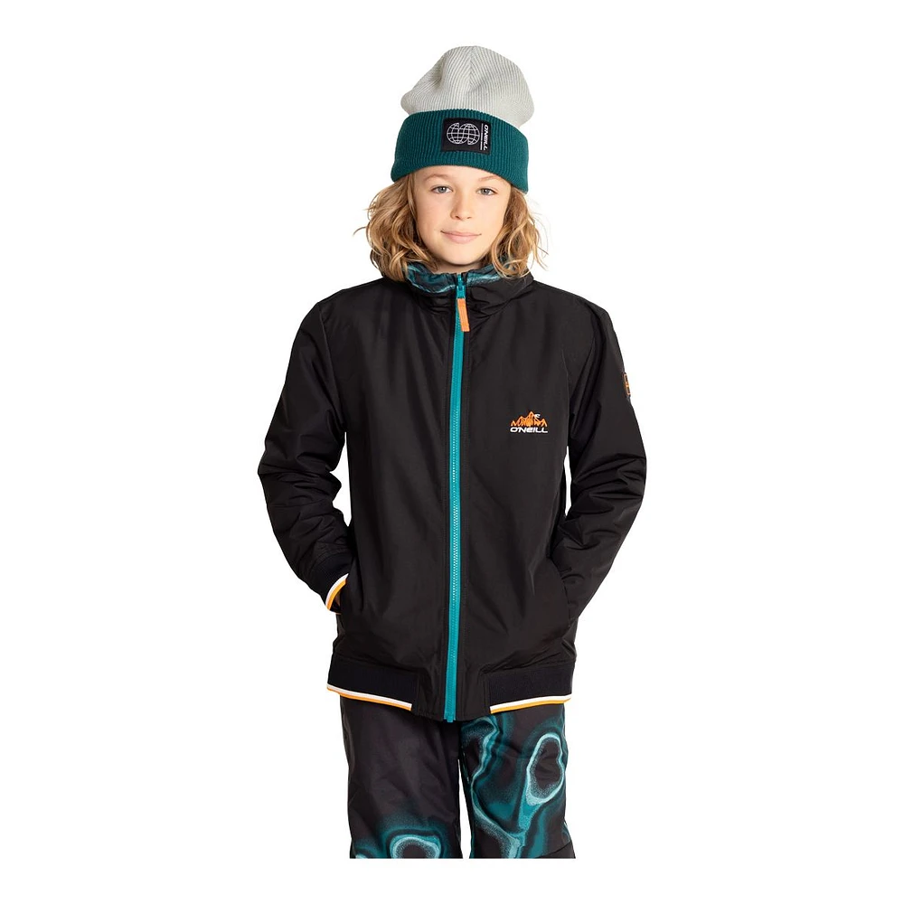 O'Neill Boys' Reversible Waterproof Jacket