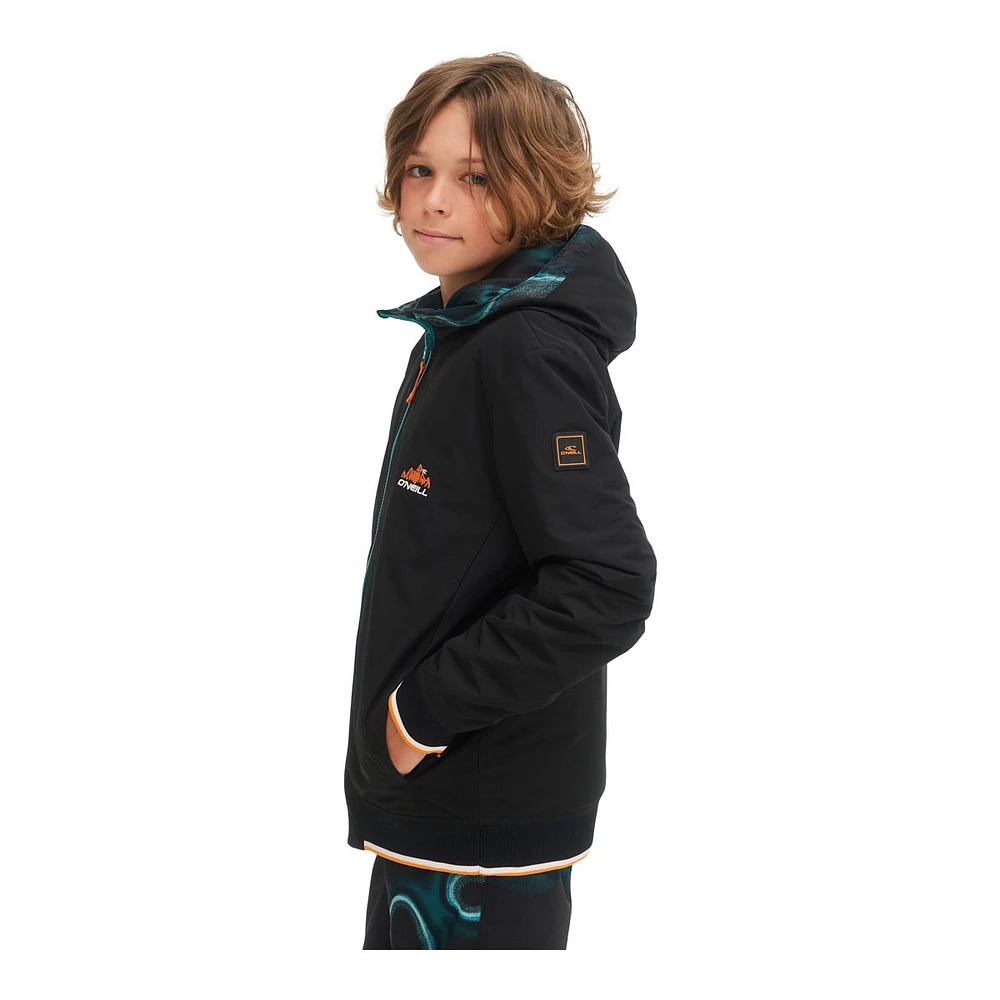 O'Neill Boys' Reversible Waterproof Jacket