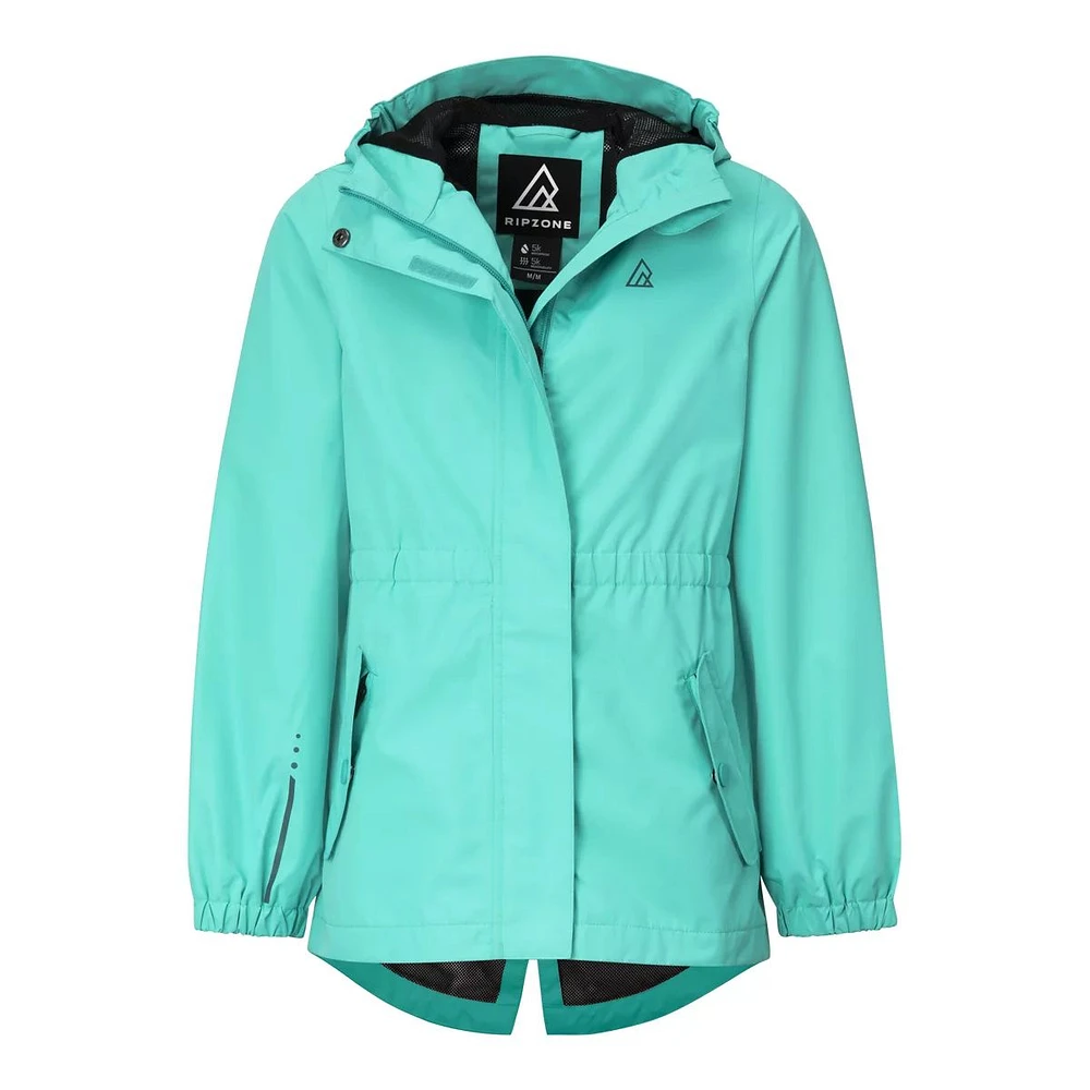 Ripzone Girls' Sprinkle Rain Jacket