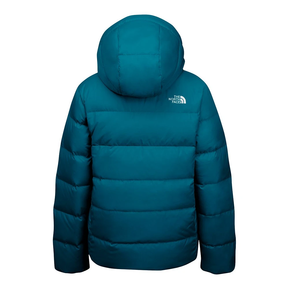 The North Face Girls' Moondoggy Winter Jacket, Kids', Insulated, Water Repellent, Hooded