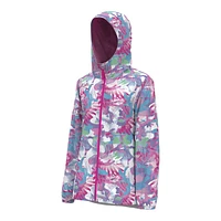 The North Face Girls' Printed Zipline Rain Jacket