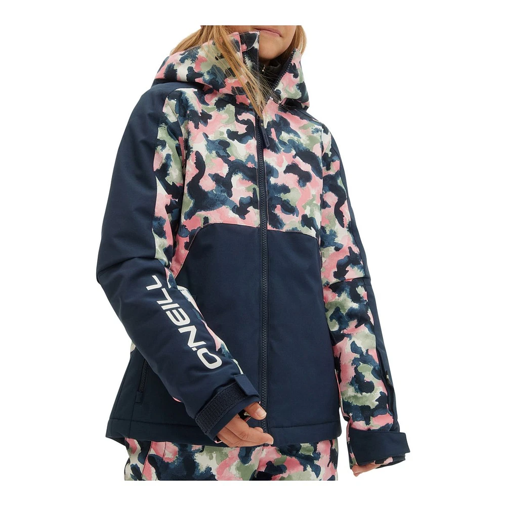 O'Neill Girls' Adelite All Over Print Jacket